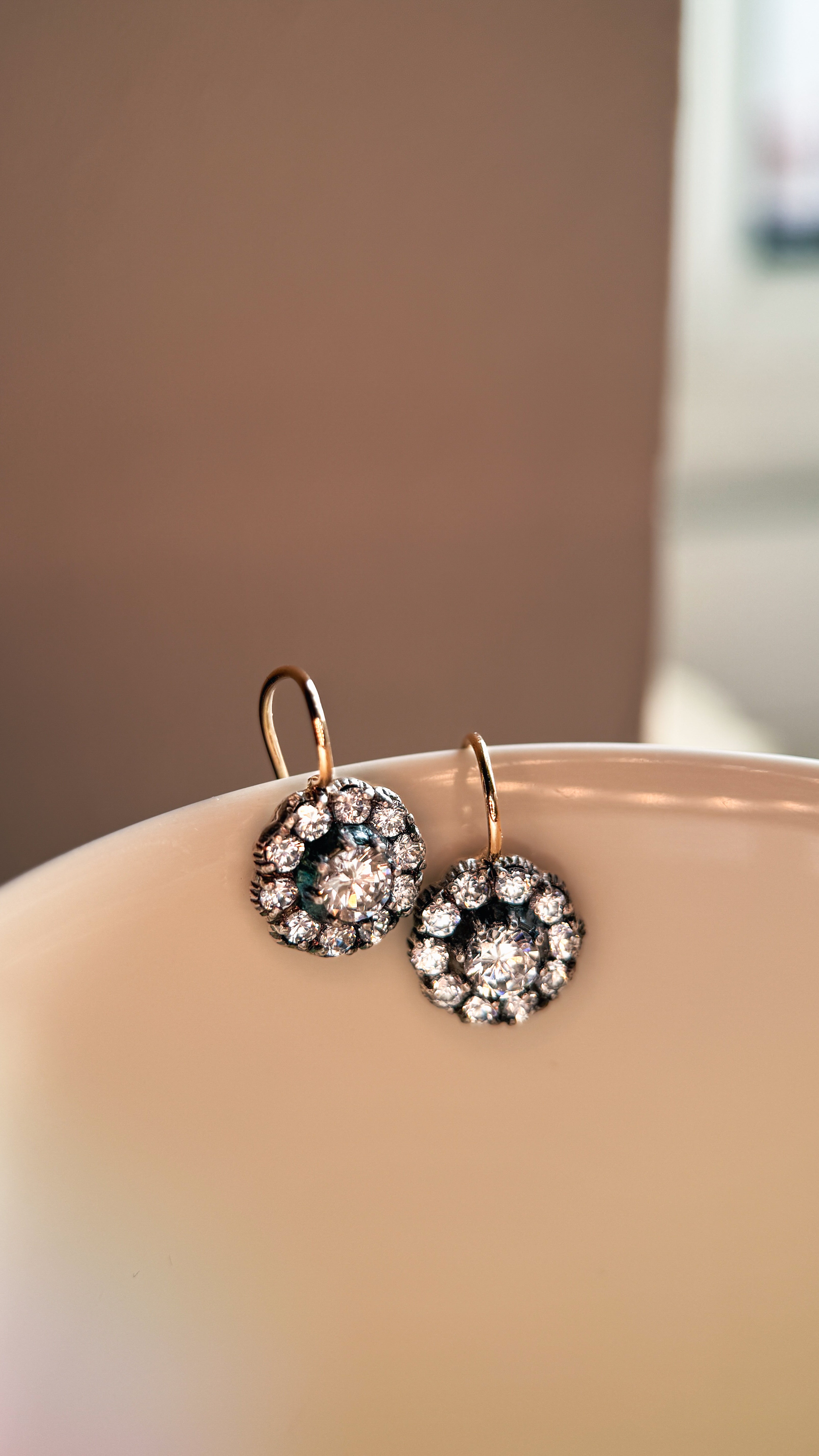 Victorian Paste Earrings