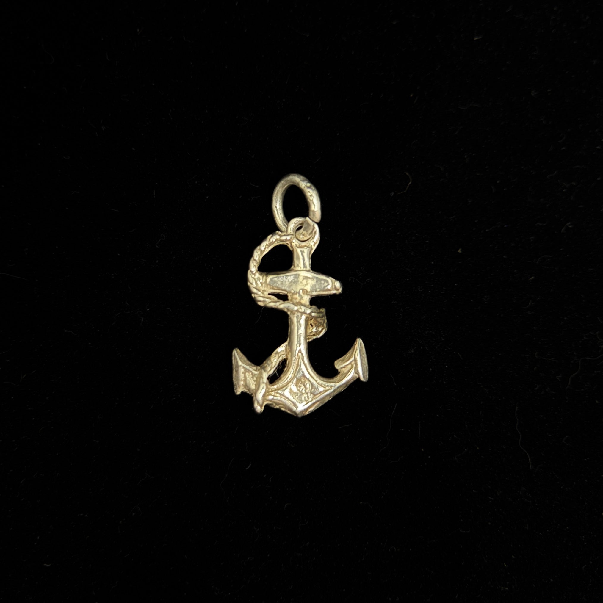 Vintage Silver Charm Anchor