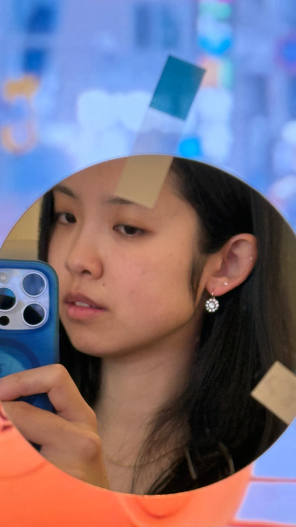 Victorian Paste Earrings