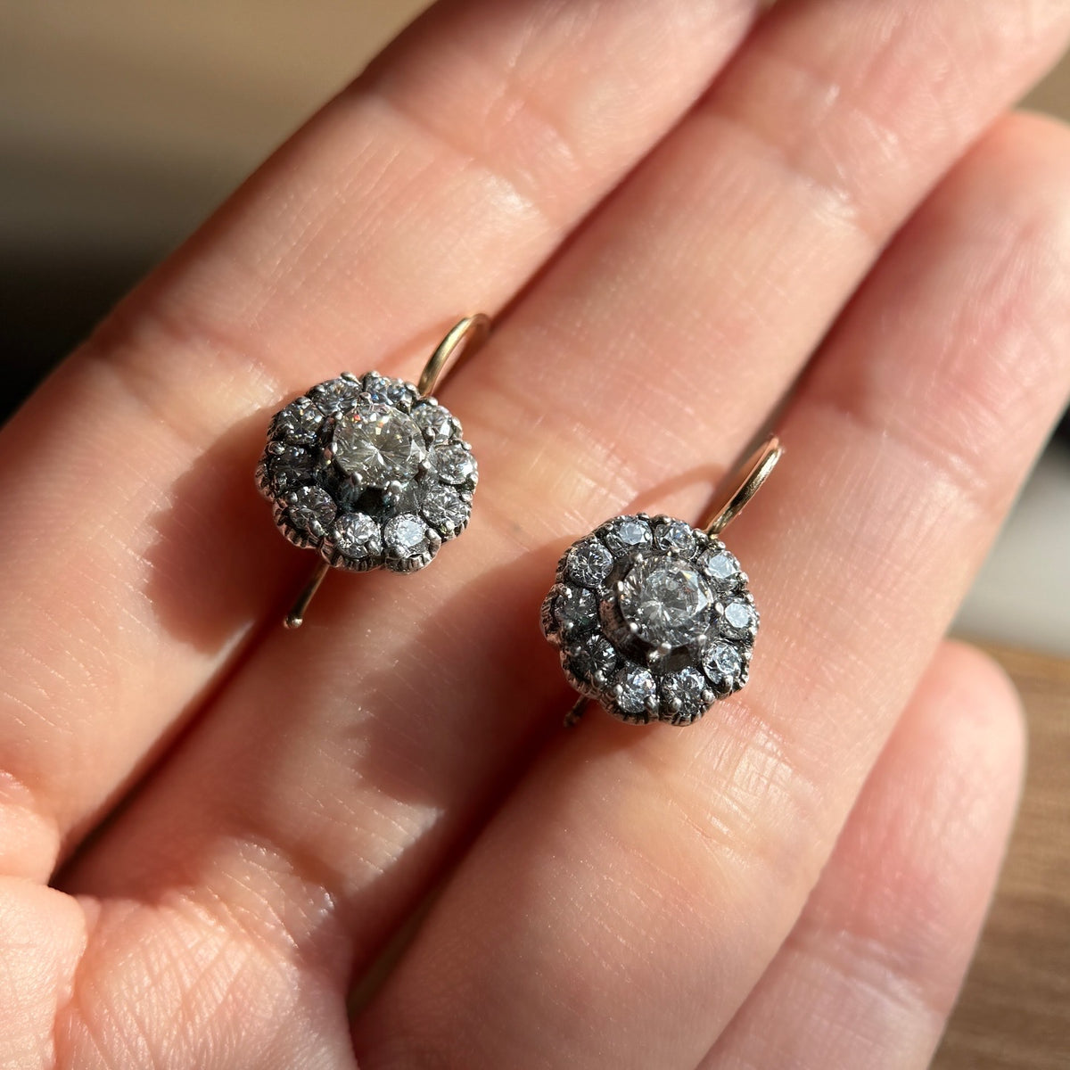 Victorian Paste Earrings