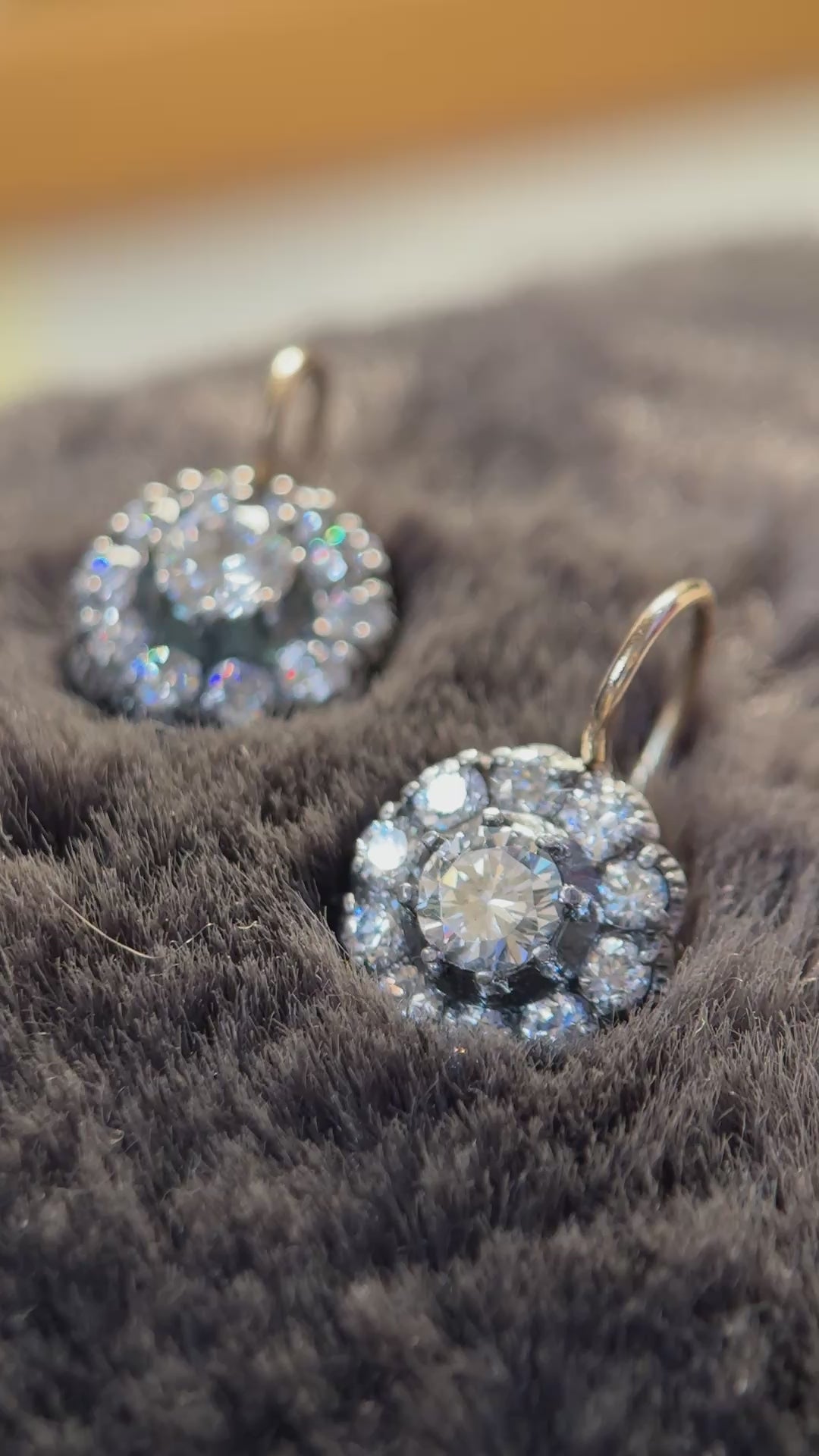 Victorian Paste Earrings